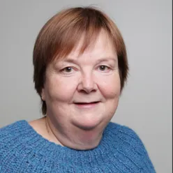 A portrait of Benedicte Schleis.