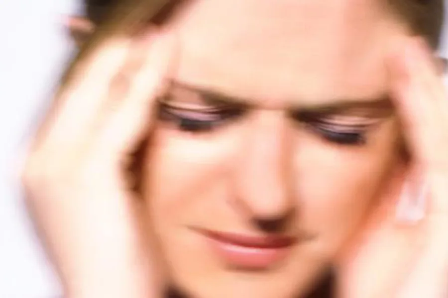 Et nærbilde av en person