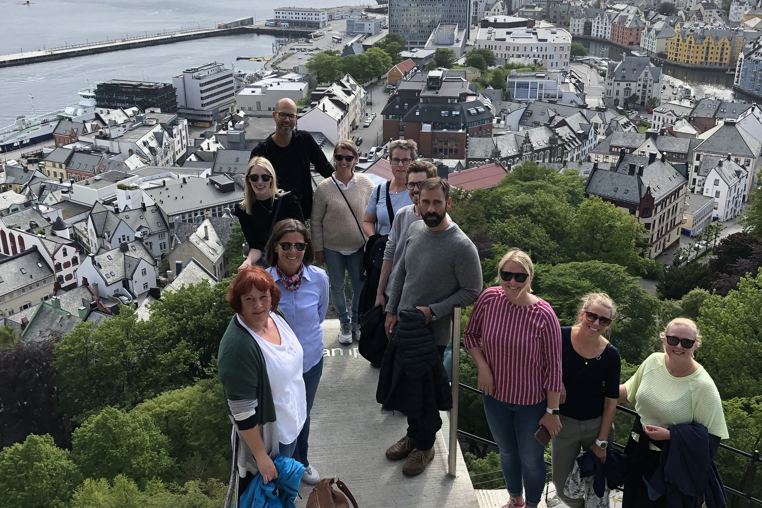 Deltakere i AUP-nettverket, f.v; Jane Askeland Hellerud, Sissel Berge Helverschou, Anne Rysstad, Oddbjørn Hove, Ingunn Emberland