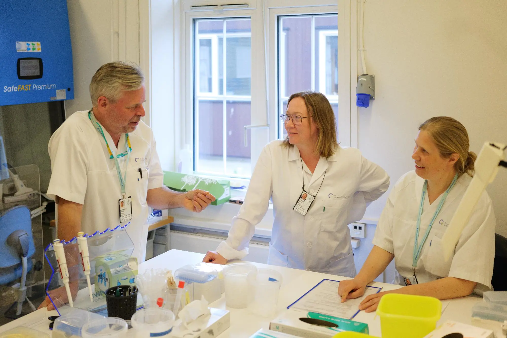 Bilde av Thorsby og forskere