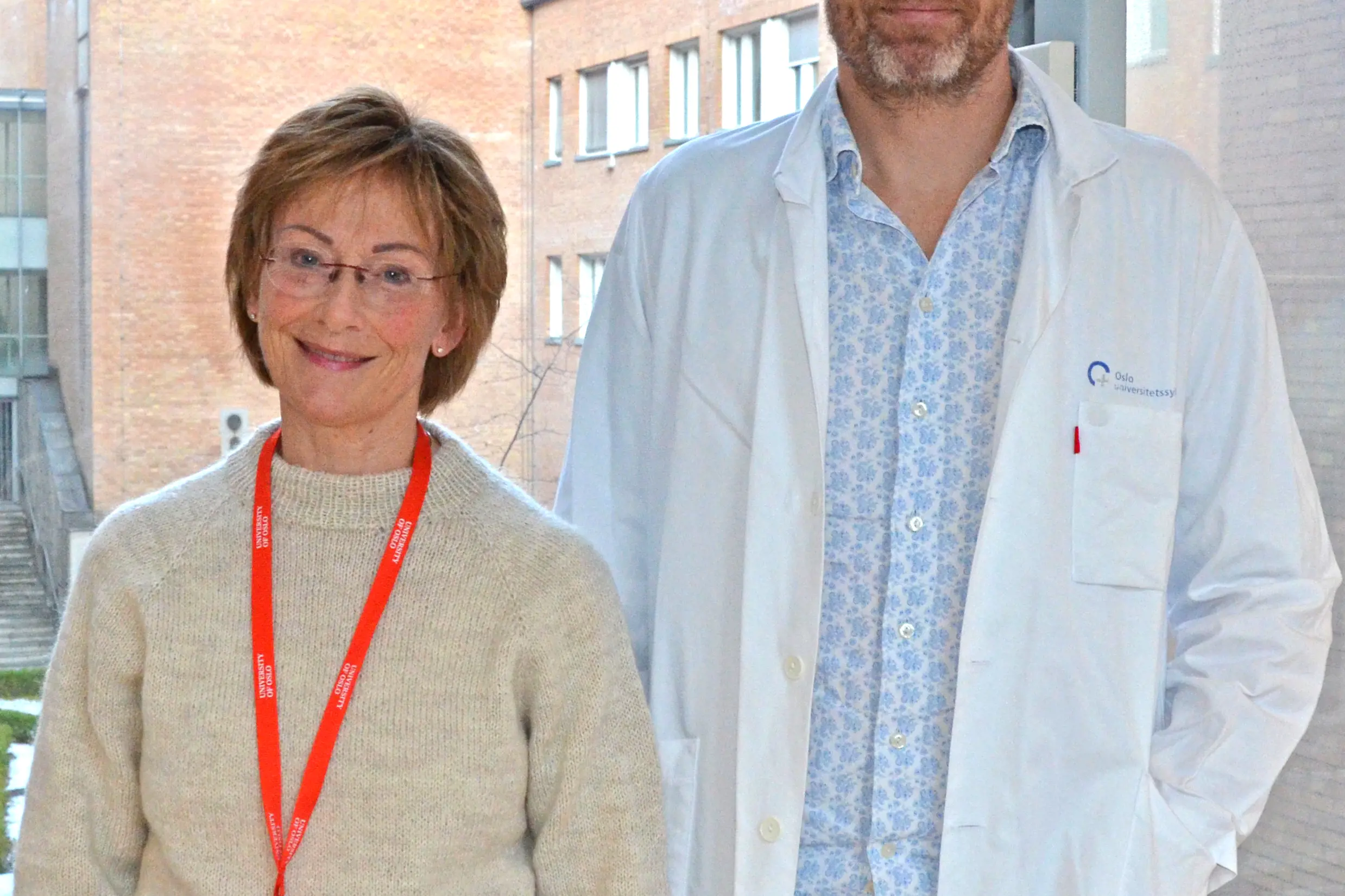 Karin Lødrup Carlsen og Håvard O. Skjerven.