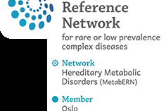 Logo av det internasjonale nettverket for sjeldne, metabolske sykdommer