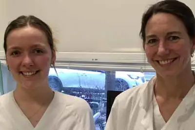 Bilde av Grønvold og Sachs-Olsen.