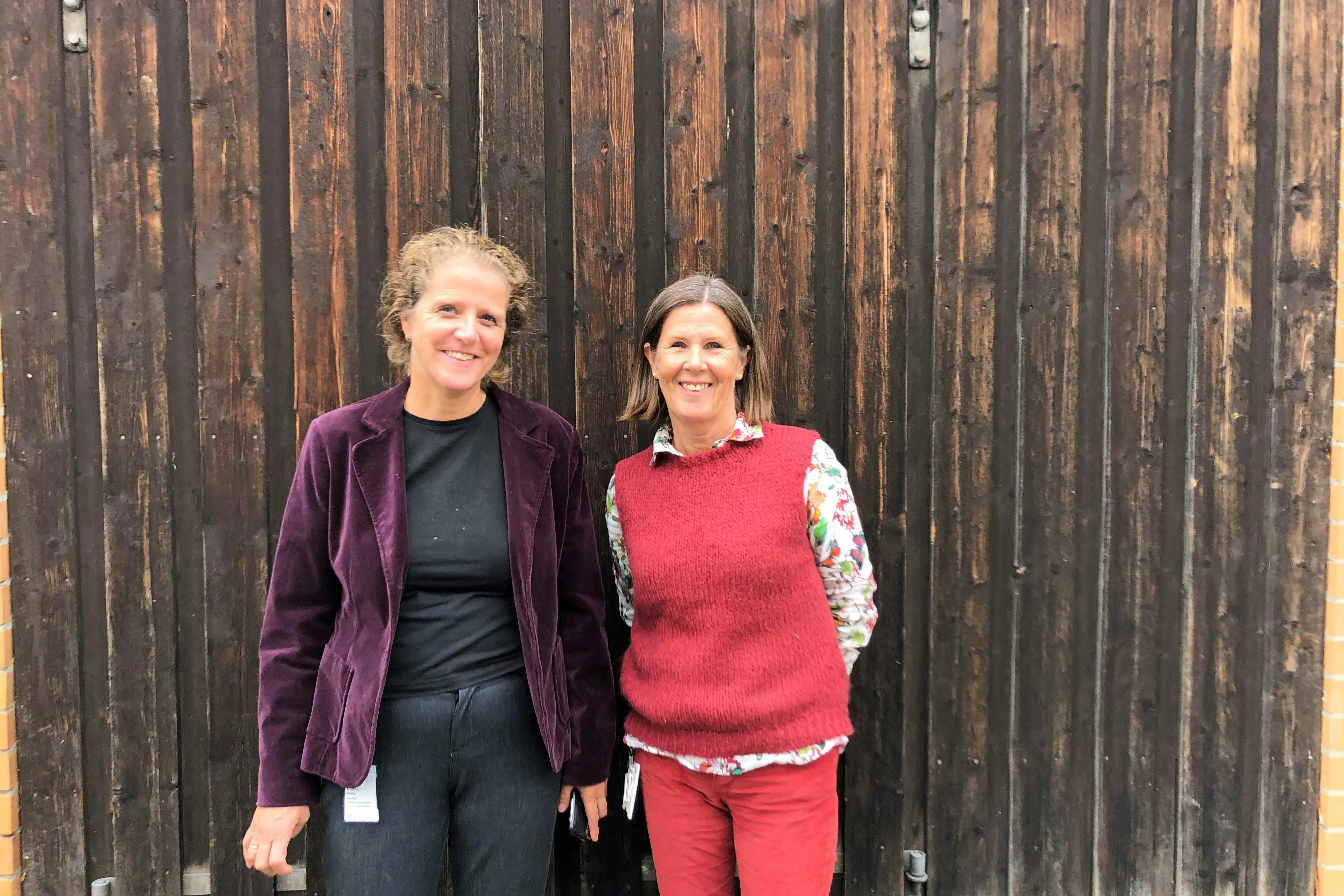 Kristin A. Bakke og Sissel Helverschou