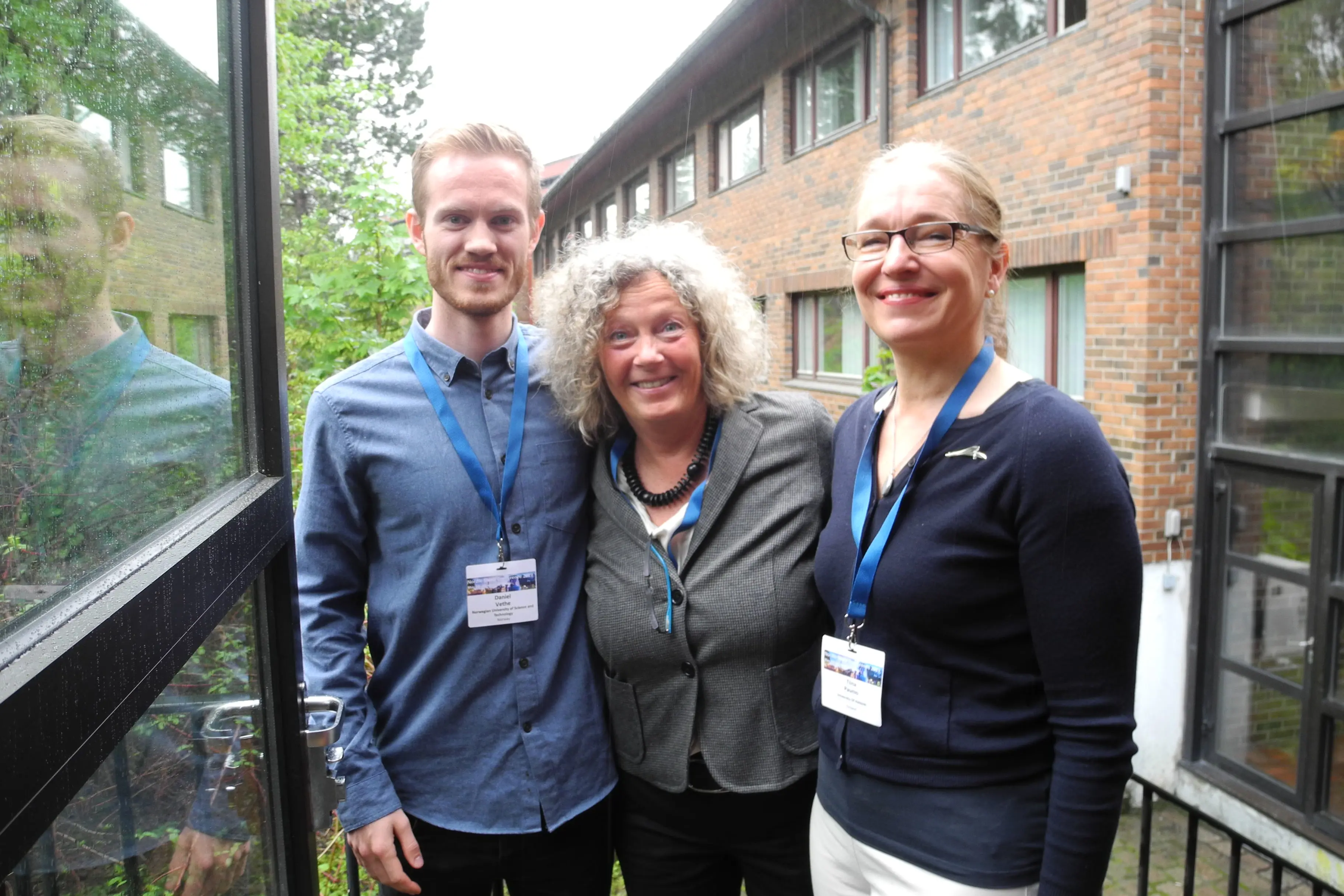 Foto av Daniel Vethe, Berit Hjelde Hansen og Tiina Paunio