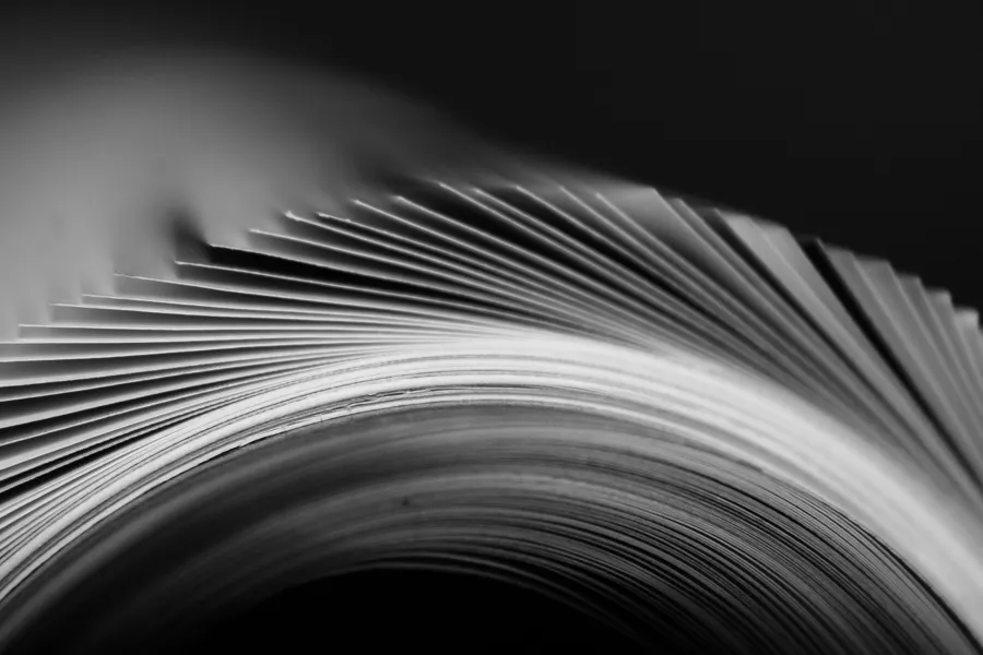 papers , black and white