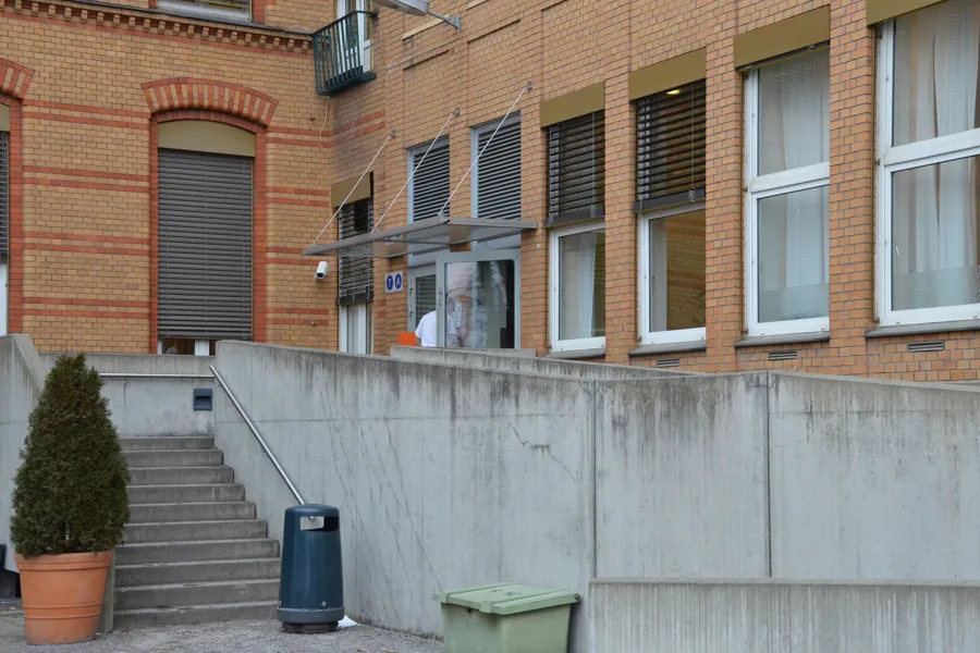 Foto av inngangspartiet