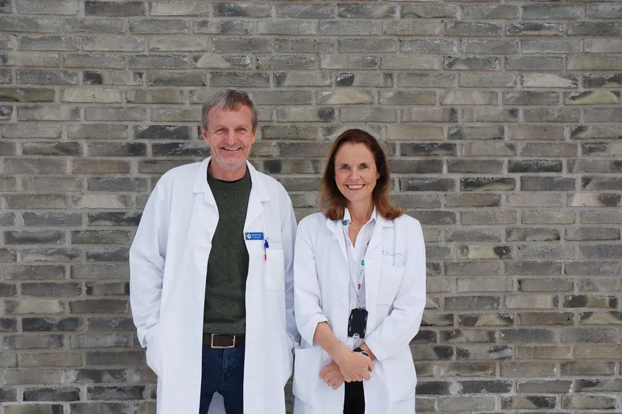 Morten Lossius og og Marit Bjørnvold