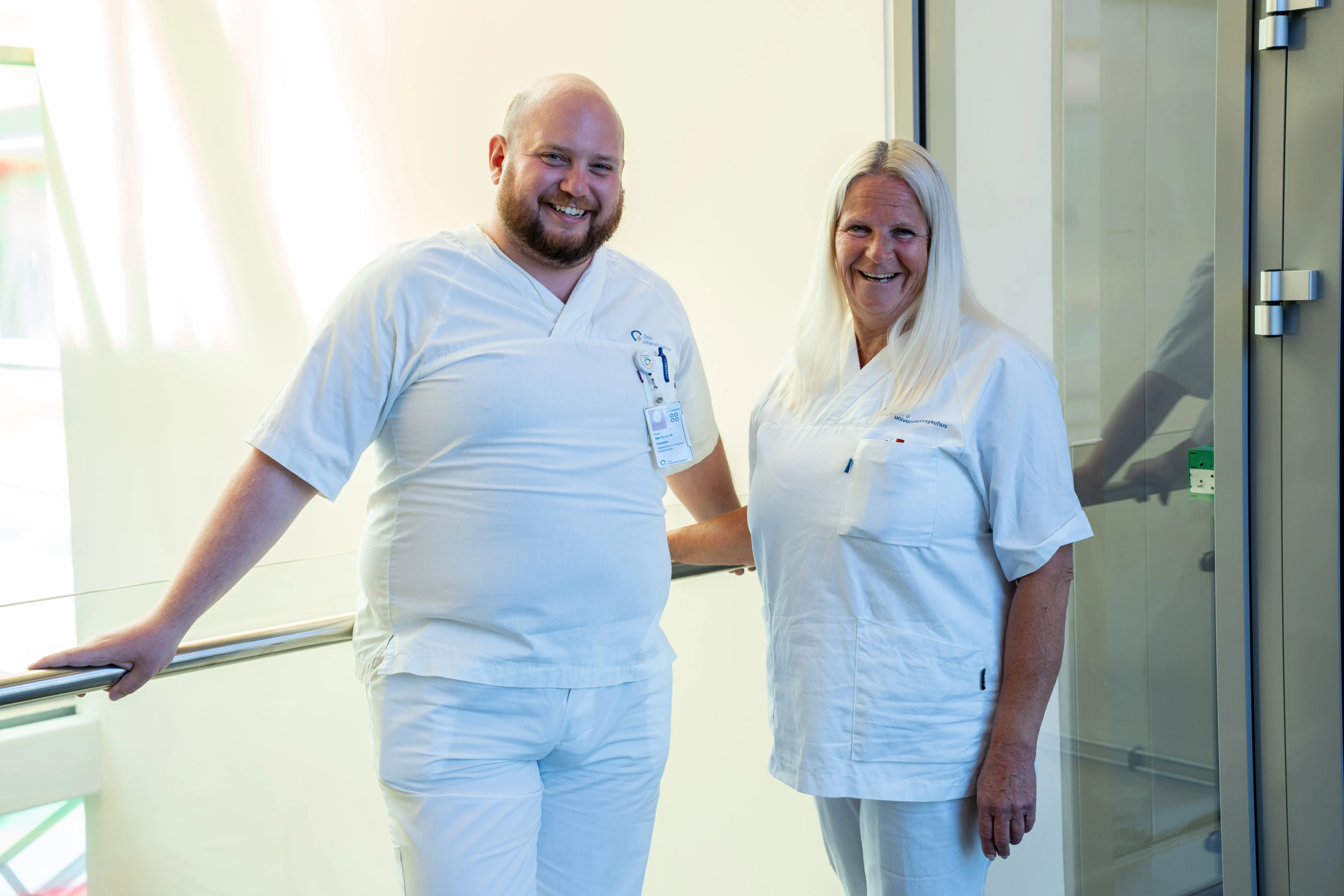 Bilde av Ove Bøe-Fjogstad og Nina Einarsbøl.